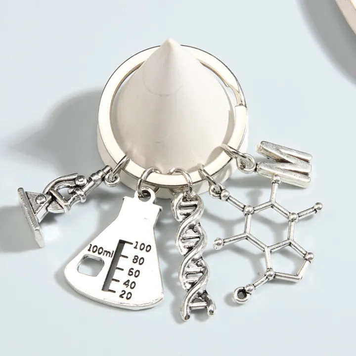 Science%20Keychain%20Microscope%20Measuring%20Glass%20Chemical%20Molecules%20Key%20Ring%20Chemistry%20Structure%20Key%20Chains%20For%20DIY%20Jewelry%20Gifts%20-%20Image%202