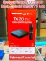 TX20 Pro 12K Ultra HD Best Android Smart TV Box. With Voice control, Bluetooth and Warranty.