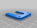 Nema 17 motor Damper and spacer. 
