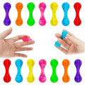 3PCS Knucklebone Begleri Finger Skill Toy Worry Fidget Beads Plastic Acrylic Material Kids Party Favors Stocking Stuffers . 