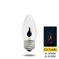 Vintage Edison E14 E27 Led Bulb Candle Light Flame Effect Bulb 3W AC220V Home For Decor Lighting Ampoule Candle Bulb. 