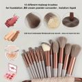 Professional Makeup Brush Set - Soft Fluffy Cosmetic Brushes for Foundation, Powder, Eyeshadow & Blending , Beauty Tools. 