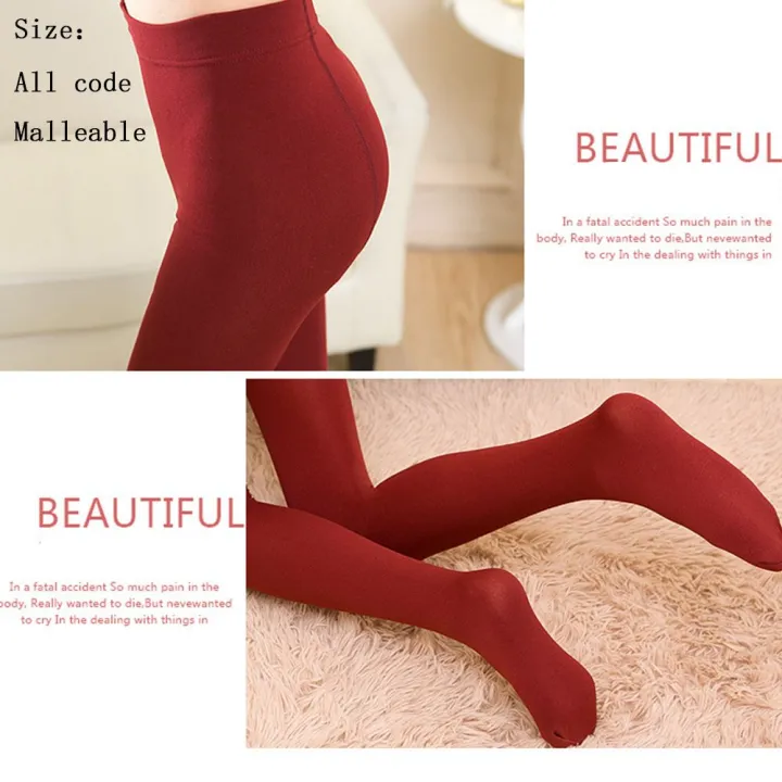 Thick%20Thermal%20Full%20Hosiery%20Winter%20Clothing%20Accessories%20Women's%20%20Pantyhose%20Full%20Foot%20Tights%20Pants%20Fleece%20Leggings%20-%20Image%205