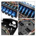 Ap-Link Fiber Optic Terminal Box 4/8 Core Sc/Upc with Pigtails - High-Quality Network Accessory. 