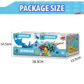 Spacekids 6 in 1 dinosaur robot toy Dino mecha Transformers 6 in 1 combo set kids toys Lego LEGO Lego series 6 box robot toys Lego compatible design. 