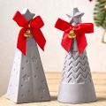Christmas Ornament Pillar Silicone Candle Mold DIY Handmade Star Cone Aromath Soap Plaster Resin Christmas Molds Home Crafts Dec. 