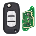 433Mhz ID46 Chip Remote Car Key For Renault Clio 3 Kangoo Scenic Master Modus Twingo Megane III Vivaro Movano Traffic 2006-2016.