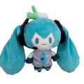Hatsune Miku Fufu Plush Doll Presents Birthday  Around Cute Doll Presents Girlfriend. 