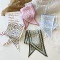 4pcs/Set Series Silk Satin Scarf Women Cloth Hair Bands Headdress Accessories Lady Scarves Ribbon Neck Ties for Bag Handle. 