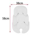 Seat Liner Universal Pram Seat Cushion Newborn Stroller Mat Breathable Baby Stroller Cushion for Car Stroller Pram Pushchair. 