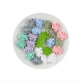 5Pcs New Cartoon Silicone Beads Big Leafs Loose Focal Beads DIY Bracelet Keychain Necklace Pen Accessories For Jewelry Making. 