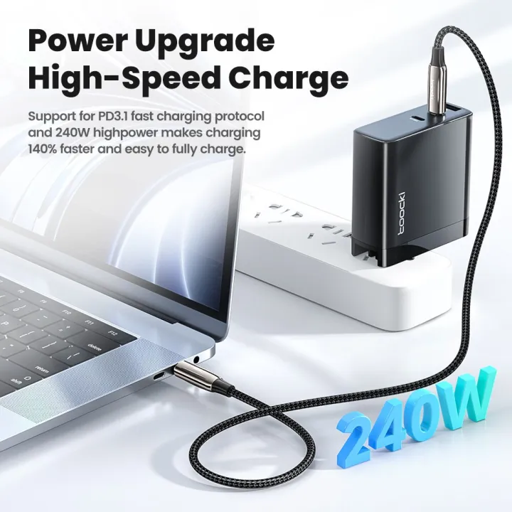 Toocki%20240W%20USB%20C%20To%20Type%20C%20Cable%20PD3.1%2048V%205A%20Super%20Fast%20Charging%20Cable%20Type%20C%20For%20iPhone%2015%20%20%20S23%20%20Macbook%20-%20Image%203