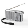 150RG Radio Portable AM/FM Radio, Small Pocket Radio with Speaker, Headphone Jack, USB Charging Cable for Indoor and Outdoor.
