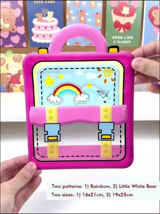 20/50PCS Children's Day Portable Seal Bag New Cartoon Schoolbags Shape Cookie Candy Bags For Kids Birthday Graduation Party