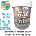 5.5 kg 3.64 litres water based Royal wall primer sealer for wall pores filling to get smooth finishing and lower paint and putty consumption.. 