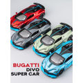 1/32 Alloy Diecasts Metal Toy Car Model Bugatti Divo Toy Vehicles Miniature Car Model With Light Toys For Boys Kids Christmas Gi. 