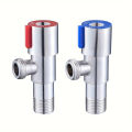 Stainless steel triangle valve, hot and cold water inlet valve for toilet, water heater, kitchen sink, triangle valve. 