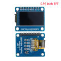 TFT Display 0.96/1.3/1.44/1.77/1.8/2.4/2.8 inch IPS 7P SPI HD 65K TFT Full Color LCD Module ST7735 Drive IC 80*160  For Arduino. 