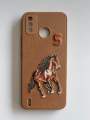 Tecno Spark 6 Go Embroidered POLO Back Cover. 