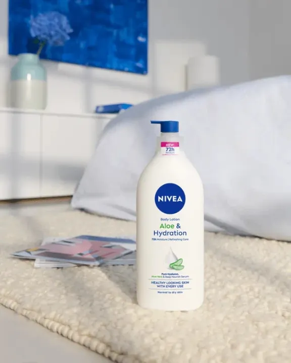 Nivea%20Aloe%20&%20Hydration%20Body%20Lotion,%2072h,%20Normal%20to%20Dry%20Skin,%20400ml%20-%20Image%203