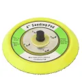1- 6 Inch Backing Pad Polishing Sanding Disc Backing Pads Hook And Loop For Pneumatic Sander Grinding Polishing Tool. 