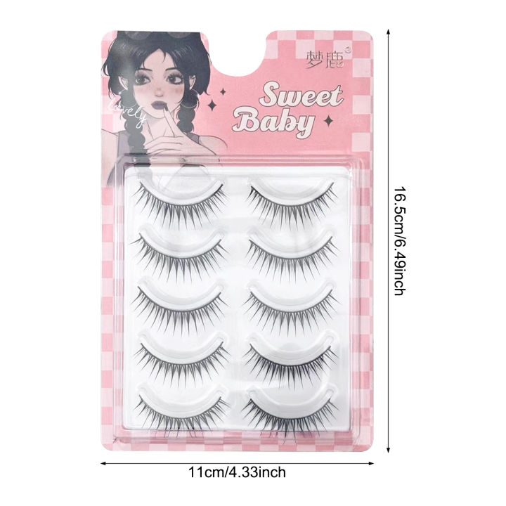5%20Pair%20False%20Eyelashes%20Strip%20Wispy%20Fake%20Lashes%20Natural%20Spiky%20Wispy%20Thick%20Eye%20Lash%20For%20Day-To-Day%20Use%20Wedding%20Vacation%20%20-%20Image%206