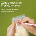 30/60/100 Pack 250ml BPA Free Milk Storage Bags Safe Breast Milk and Baby Food Freezer Bags for Easy Feeding.