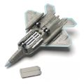 1/100 US F-22 Raptor Stealth Fighter Model Creative Series Building Blocks DIY Decor Assembled Toys For Christmas .