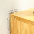 Anti-collision Stickers Household Door Handle Silicone Pad Wall Anti-collision Bumper Door Stop Mute Bar Table Corner Protector.