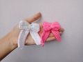 Crochet Bow keychain-Handmade keychains. 