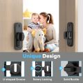 90/180 Degree Barn Door Lock Sliding Door Latch Solid Buckle Cam Cylinder Locks Anti-theft Buckle Door Bolt Flip Gate Hardware. 