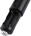 Electric Pepper Grinder and Salt Mill- Battery Operated One-Handed Spice Dispenser & Adjustable Coarseness- Premium Kitchen Upgrade w Strong Ceramic Blades -Matte Black, Batteries Not Included.. 