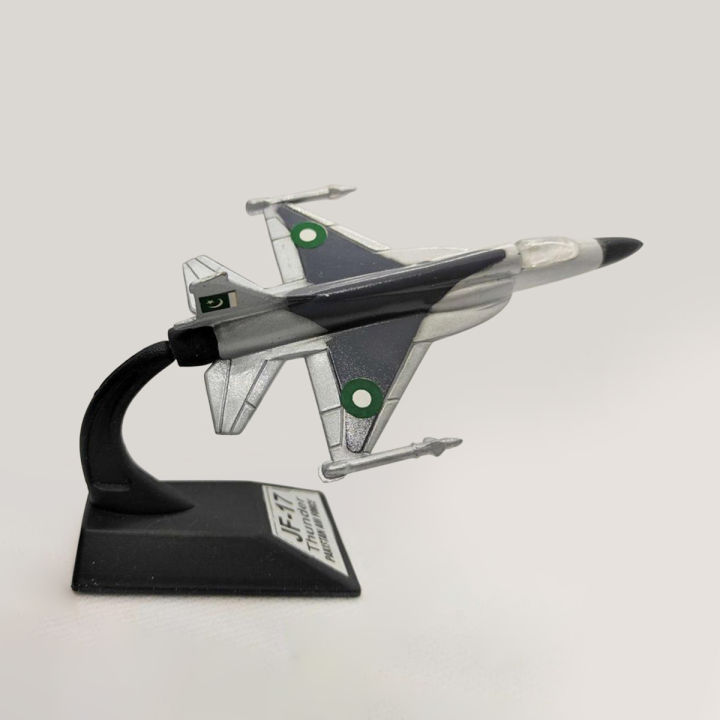 JF-17 Thunder Diecast Model, Limited Edition Golden Painted Miniature for Home and Office