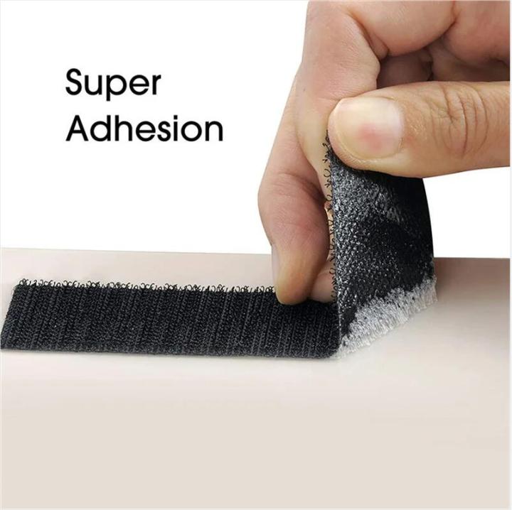 1/2/5M%20Hook%20and%20Loop%20Strips%20with%20Glue%20Strong%20Self%20Adhesive%20Fastener%20Double-Side%20Mounting%20Tapes%20for%20DIY%20Craft%2020-50mm%20Black%20-%20Image%204