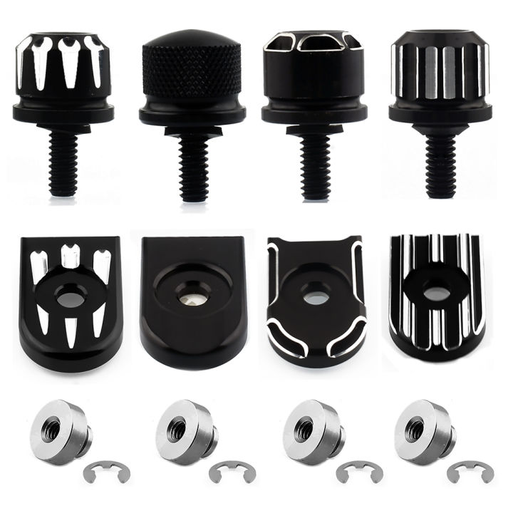 2025 Harley Davidson Road Glide Accessories Cnc Beveled Seat Bolt Tab Screw Mount Knob Cover Set For Harley Dyna Fxdf Fxdl P 1292735 Harley Seat Screw