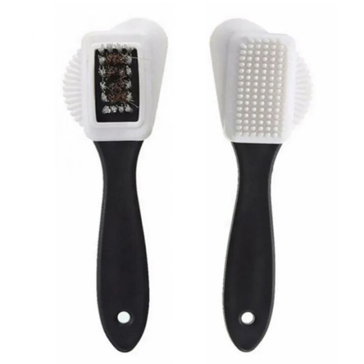1/2PCS%203-sided%20S-type%20Cleaning%20Brush%20Suede%20Suede%20Snow%20Boots%20Cleaning%20Copper%20Wire%20Shoe%20Brush%20Cleaning%20Tool%20-%20Image%204