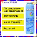 Supercool car air conditioner R134a a/c stop leak + valve. 
