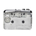 TON010 Cassette Player Portable Tape Recorder To Mp3 Full Transparent Shell USB Cassette Capture To MP3 Format Tape Music Player. 