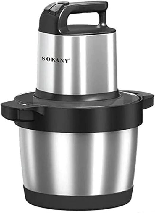 Sokany Jumbo 6.5L Sukani 1500W Large Size Sooper Kettle Minced and Grinded (Flesh, Vegetables and Seasonings)