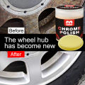 Car Door Handle Window Chrome Bright Strip Repair Metal Polishing Shine Renovation Paste Water Damage Rust Oxidation Removal. 