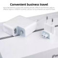World Travel Plug - EU US UK AU Plug Set for  MacBook Pro/Air Charger, Interchangeable Adapter Tips. 