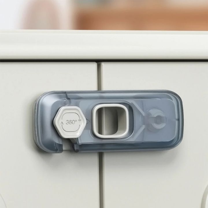 1/3/5Pcs%20Child%20Cabinet%20Safety%20Lock%20Home%20Refrigerator%20Lock%20Fridge%20Freezer%20Door%20Catch%20Lock%20Toddler%20Kids%20For%20Baby%20Safety%20Child%20Lock%20-%20Image%204