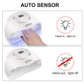 Sun X19 Max UV LED Nail Lamp For Fast Drying Gel Nail Polish 36LEDS Nail Dryer With Auto Sensor Professional Manicure Salon Tool. 