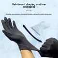 Disposable Nitrile Waterproof Gloves Dish Washing Kitchen Household Gloves Dog Wash Cleaning Glove for Food Working Latex Gloves. 