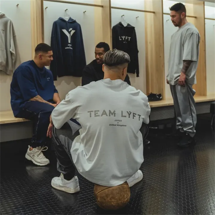 TEAM%20LYFT%20Silver%20Letter%20Logo%20Print%20Comfortable%20Cotton%20Men%20GYM%20T-Shirt%20O-Neck%20Short%20Sleeve%20T%20Shirt%20M-3XL%20Man%20T-shirts%20Tops%20Tees%20-%20Image%206
