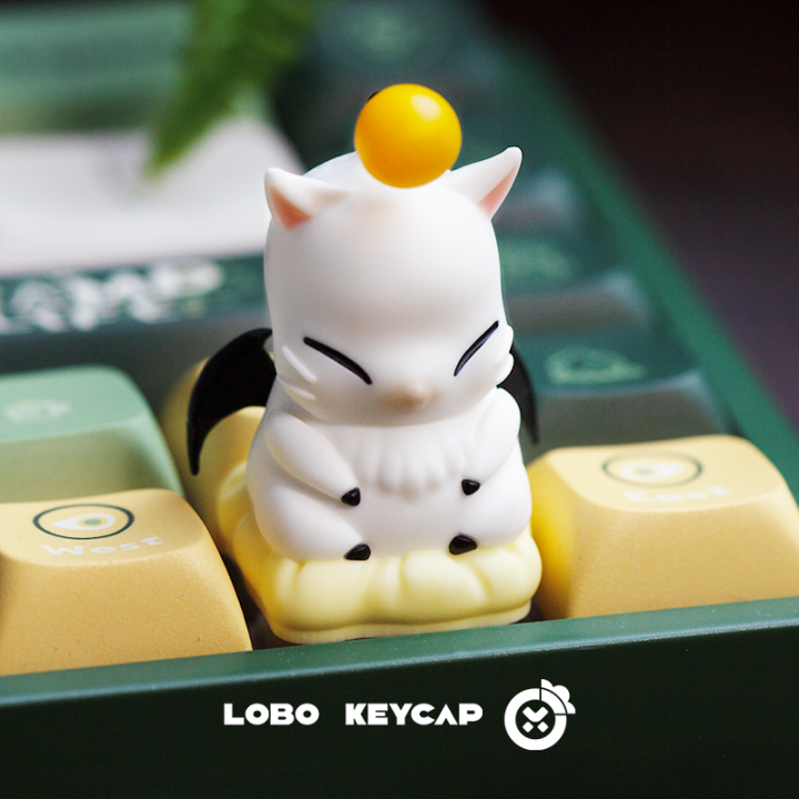 Cute Moogle Finally Fantasy Game Periphery Mechanical Keyboard ...