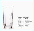 Crystal Clear Drinking Glass Set (6 Pieces) OLILA W017 - Glass. 