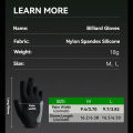 GETINFIT 1Pcs New High Elastic Ice Silk Snooker Gloves Breathable Non-Slip Durable Professional Billiards Gloves Competition Use. 