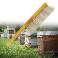 Beekeeping Tools Wood Honey Brush Wasp Bee Sweep Beekeeping Equipment Horse Tail Hair New Bee Brush For Cleaning Apiculture. 