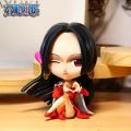 8cm Anime Figure One Piece Monkey D Luffy Roronoa Zoro Kawaii Toys Q Figural Nendoroid Car Decoration PVC Model Gift. 